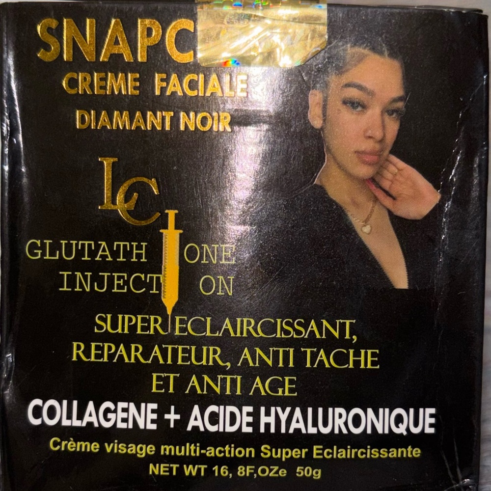Snapchat Diamant Noir Glutathione Face Cream